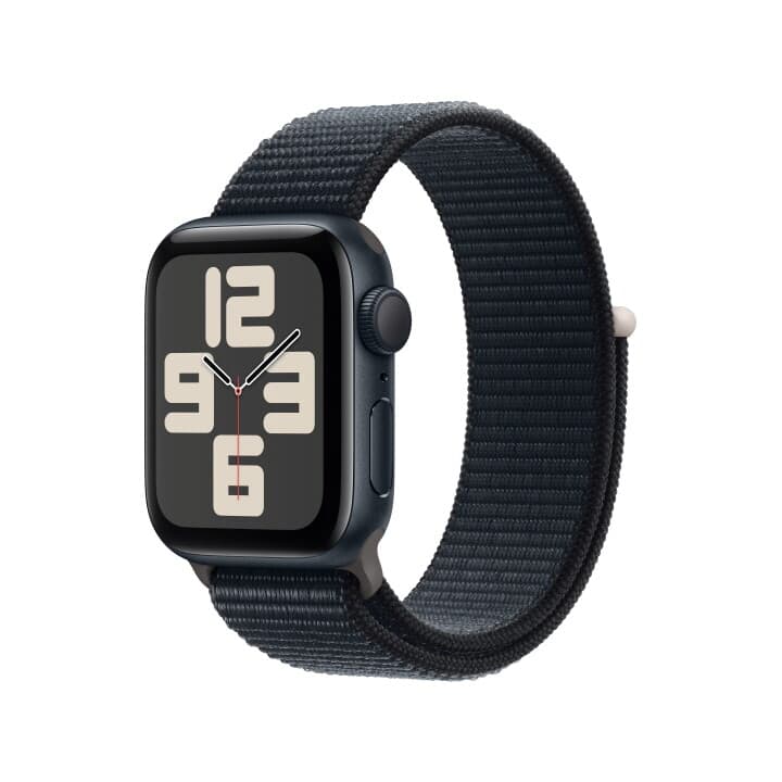 애플워치 SE GPS 40mm 미드나이트 알루미늄 케이스, 미드나이트 스포츠루프 (MRE03KH/A)