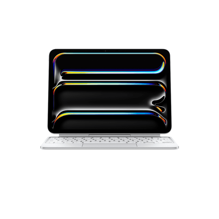 iPad Pro 11(M4 모델)용 Magic Keyboard - 한국어 - 화이트 (MWR03KH/A)