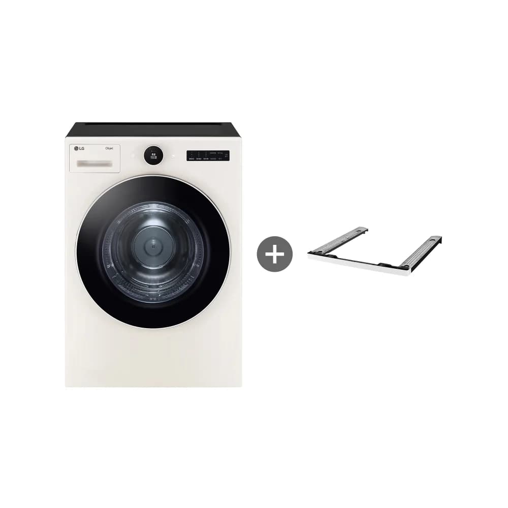 LG 트롬 오브제컬렉션 건조기+스태킹키트 20kg 네이처 베이지 (RD20ENE-KE)
