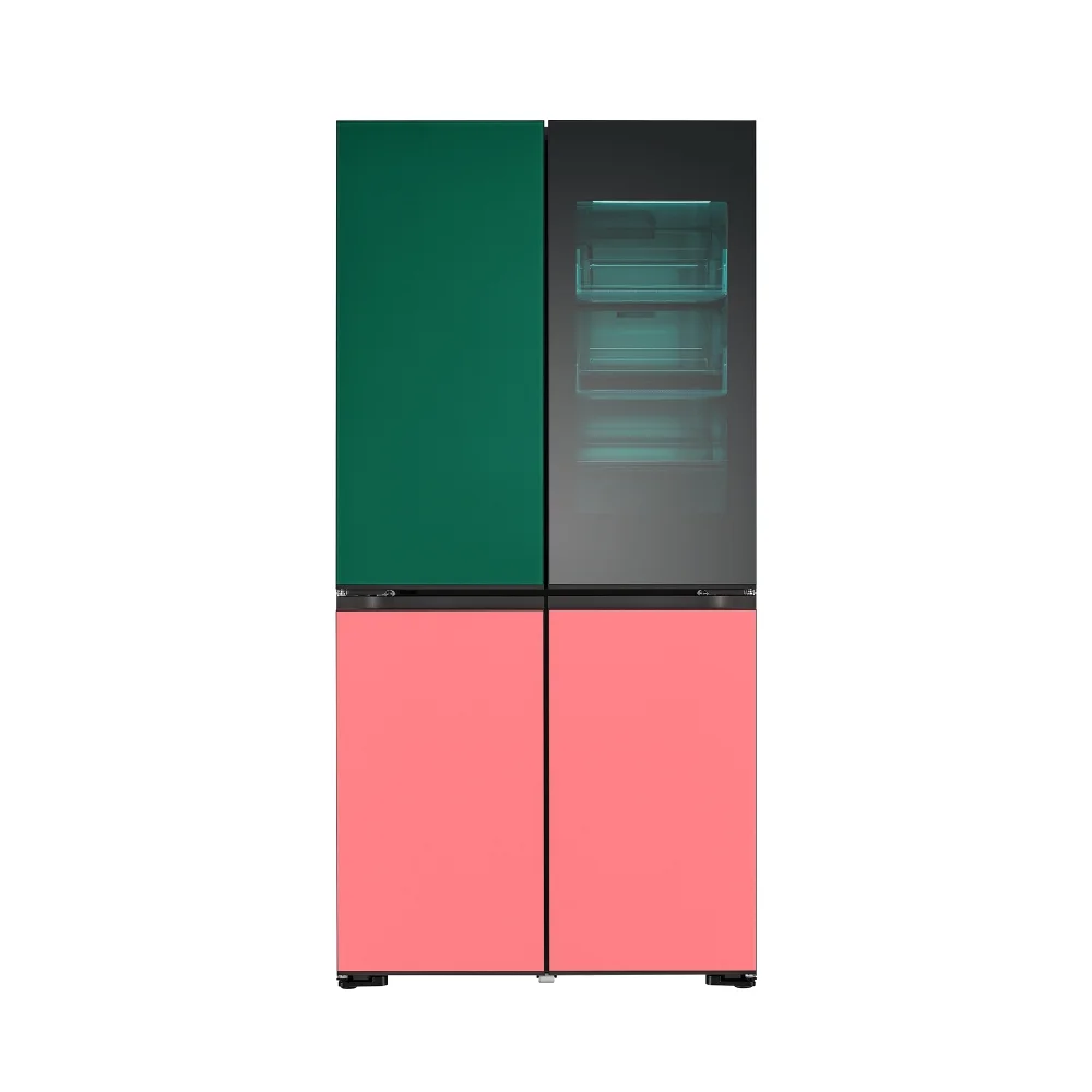 LG 디오스 오브제컬렉션 무드업 빌트인 타입 냉장고 (노크온) 610L 도어 색상 가변 (M624GNN3A2)