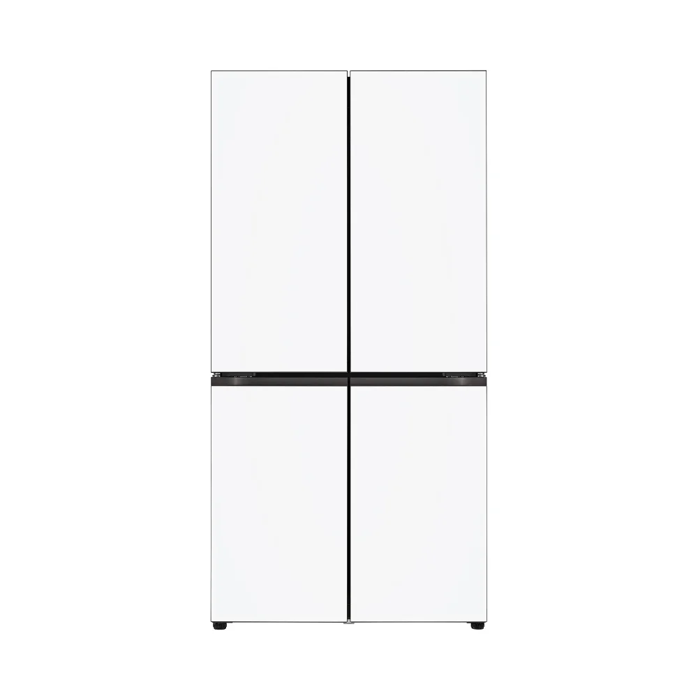 LG 디오스 오브제컬렉션 베이직 냉장고 875L 크림 화이트/크림 화이트 (M875MHH021 (본체 : M875AAA021)) (M875MHH021)