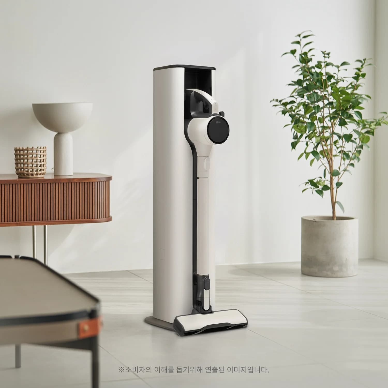 LG 코드제로 오브제컬렉션 A9S 올인원타워 무선청소기 (AX9884WE)