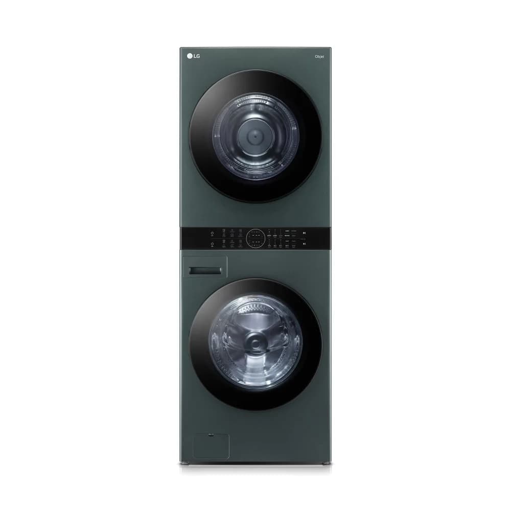 LG 트롬 오브제컬렉션 워시타워 24/20kg 네이처 그린/네이처 그린 (W20GGHN)