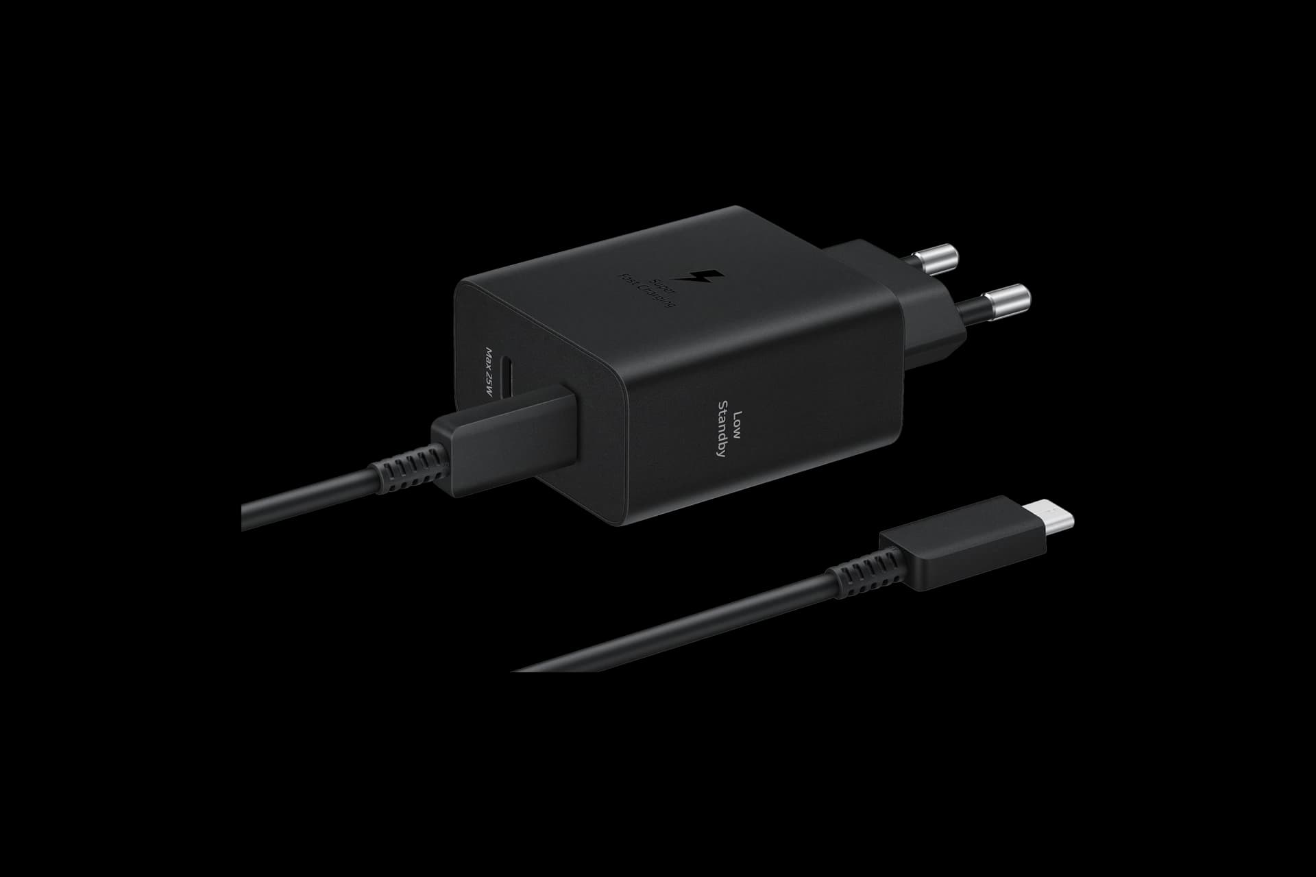 50W 듀얼 PD 충전기 (USB C to C 케이블 포함) (EP-T5020XBKGKR)