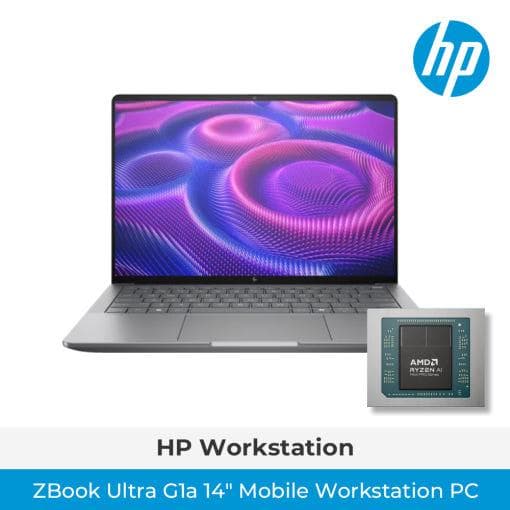 HP Zbook Ultra G1a 14" / WUXGA / Ryzen AI MAX + PRO 395 / 128G (128GX1) / 2T NVMe / W11P