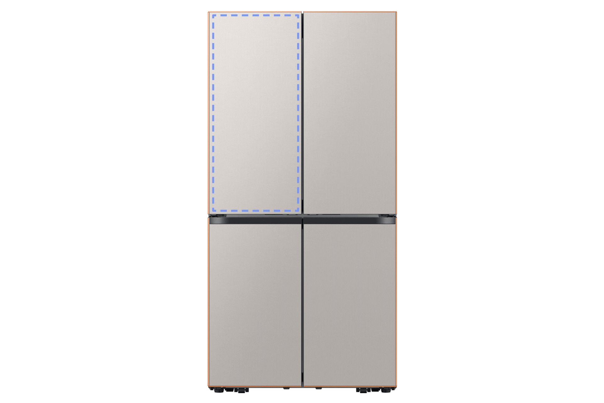 Infinite Line 냉장고 4도어 키친핏 패널 (상칸) (RA-F17DUUA1)