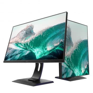 3225UC 32인치 평면 IPS 4K UHD USB-C 도킹 허브 멀티스탠드 무결점