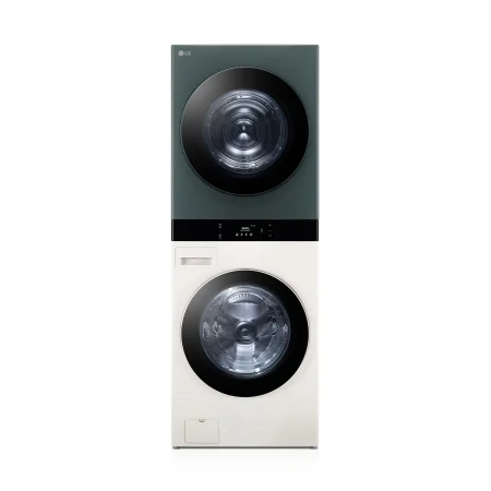LG 트롬 오브제컬렉션 워시타워 25/21kg 네이처 그린/네이처 베이지 (WL21EGZU)