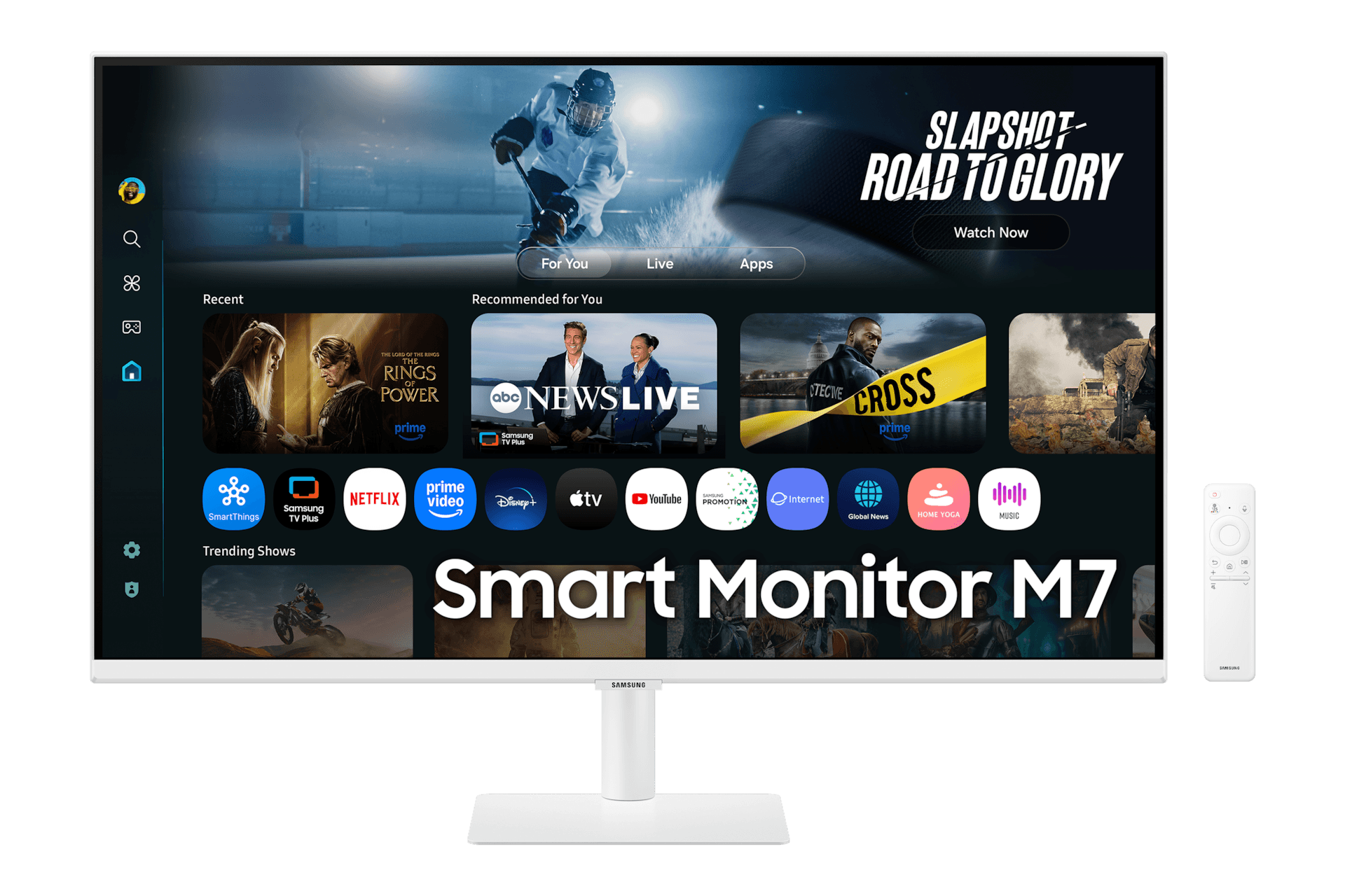2025 스마트모니터 M7 M70F 4K 화이트 (LS32FM703) (LS32FM703UKXKR)