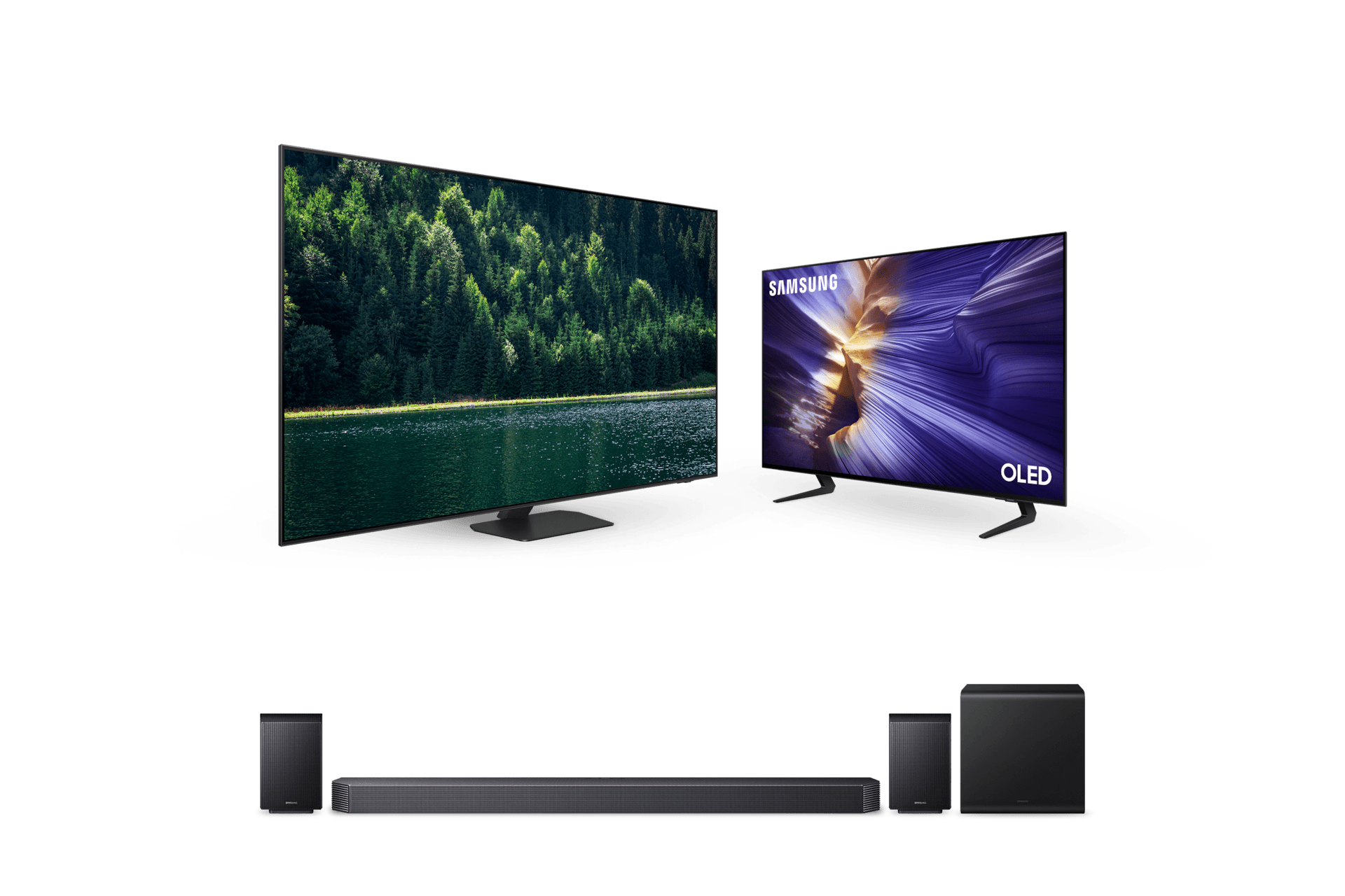 2025 Neo QLED QNF95 (214cm)+2025 OLED SF9E (105cm)+9.1.4ch 사운드바 Q930F (KQ85QNF95B1F2E)