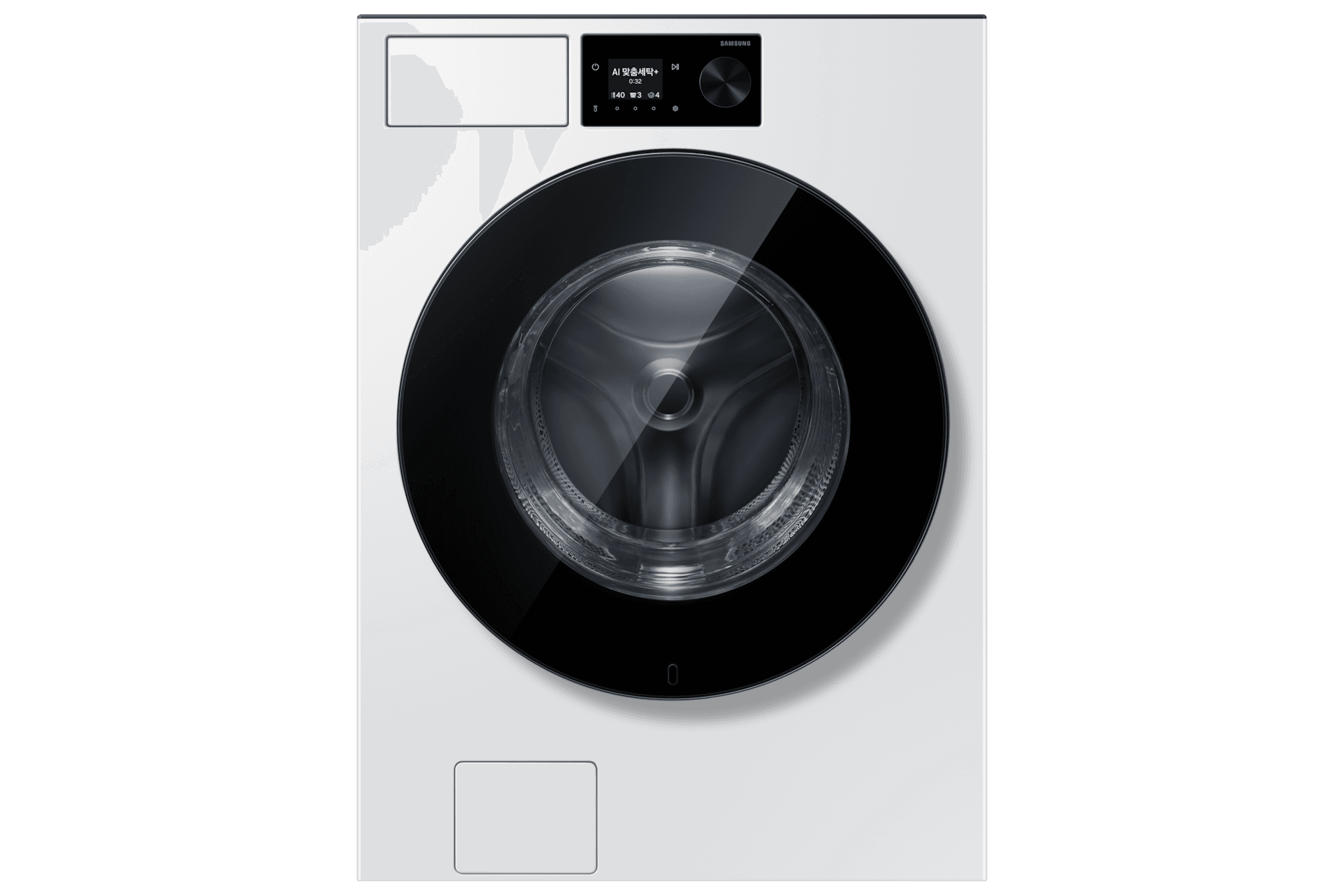 Bespoke AI 세탁기 21kg (71.1mm LCD+다이얼) (WF80H21BDW)