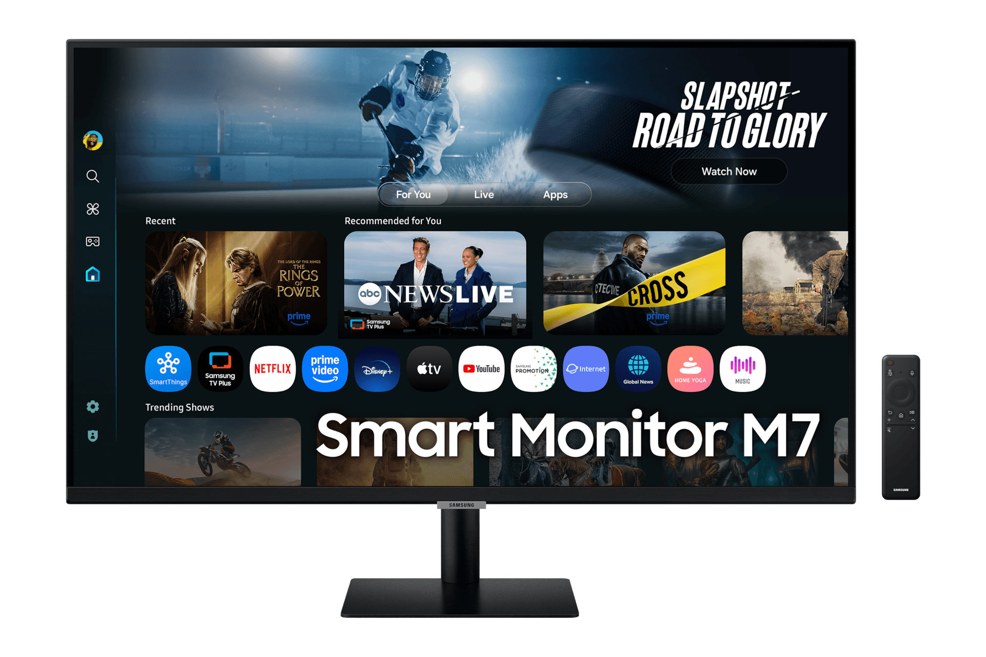 2025 스마트모니터 M7 M70F 4K 블랙 (LS32FM702) (LS32FM702UKXKR)
