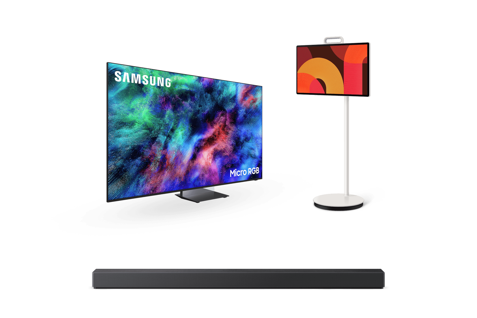 2026 Micro RGB RH95 (214cm)+2025 The Movingstyle+7.1.2ch 올인원 사운드바 QS90H (KMR85RH95-S9L7)