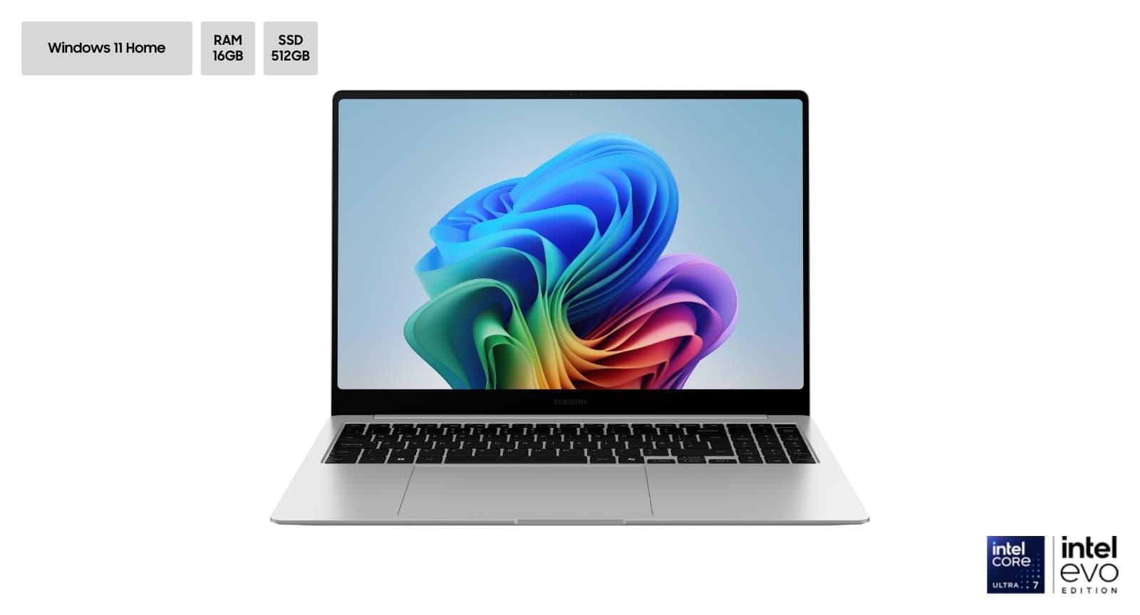갤럭시 북5 Pro 40.6 cm Ultra 7 16GB 512GB 실버 (NT960XHA-KC71S)