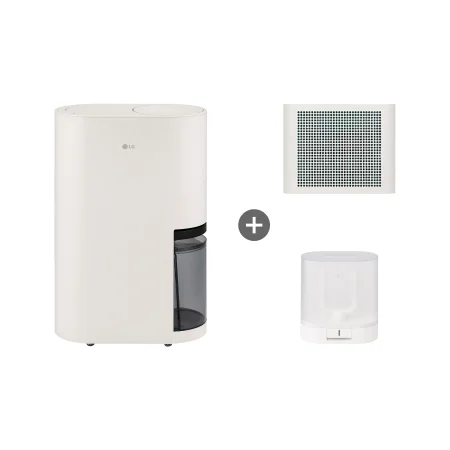 LG 휘센 오브제컬렉션 제습기 + 공기청정키트(베이지) + 건조케이스 세트 (DQ235MEGAWS)