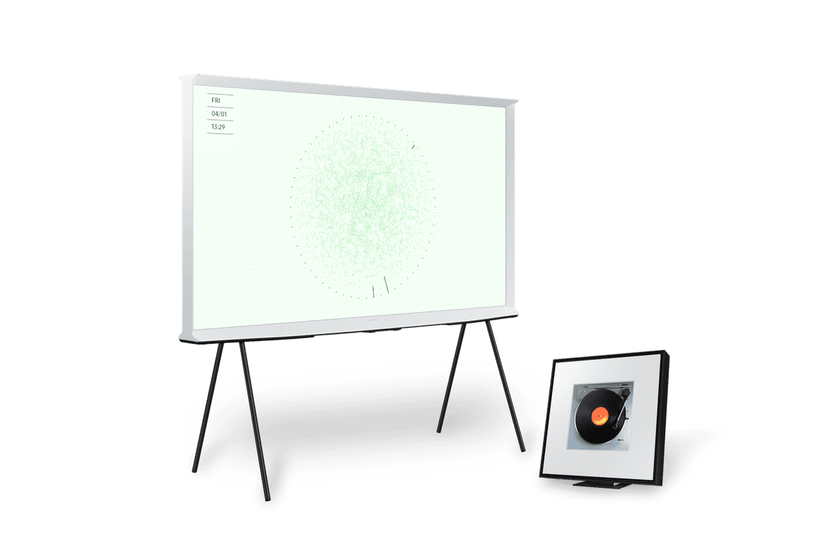 2024 The Serif (163 cm) + 뮤직 프레임 LS60D (KQ65LSD01-MF)