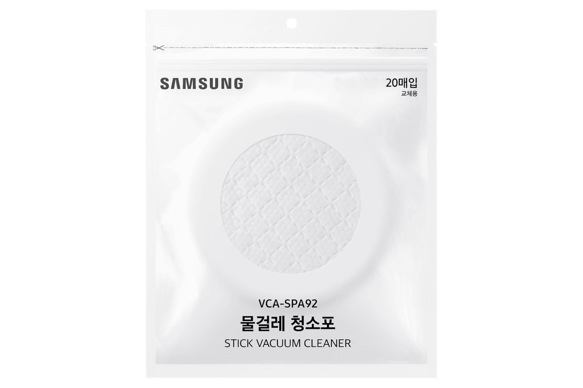 제트 일회용 물걸레포 20매 (VS90F*/VS28D952*/VS28D950H*/VS30D*/VS28C*/VS25C*/VS20C*/VS20B*/VS20A*/VS15R*/VS15T*/VS20T*/VS19R*/VS20R*/VS70H*) (VCA-SPA92)