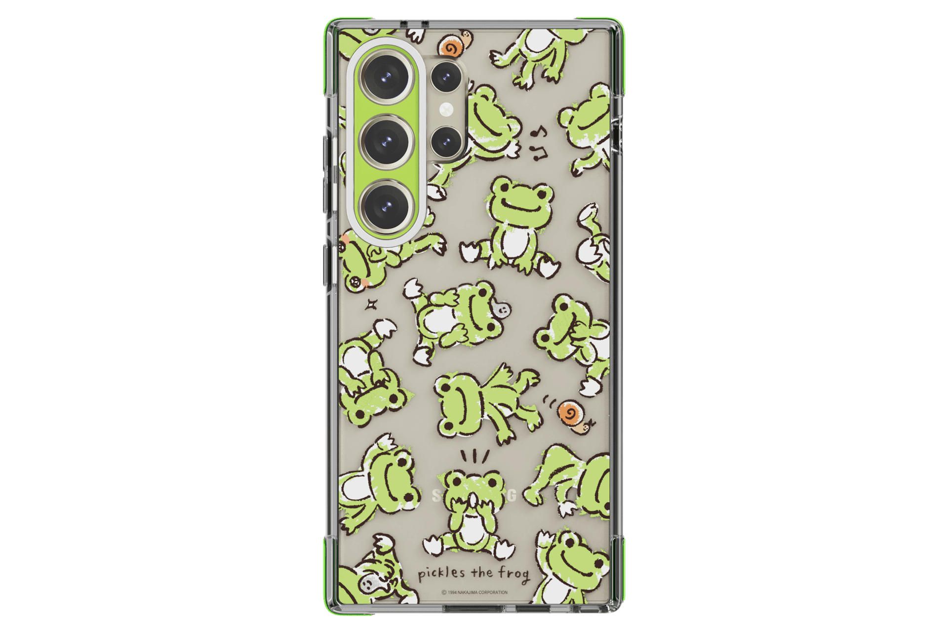 갤럭시 S24 울트라 pickles the frog 버라이어티 케이스 (GP-FPS928HIOLK)