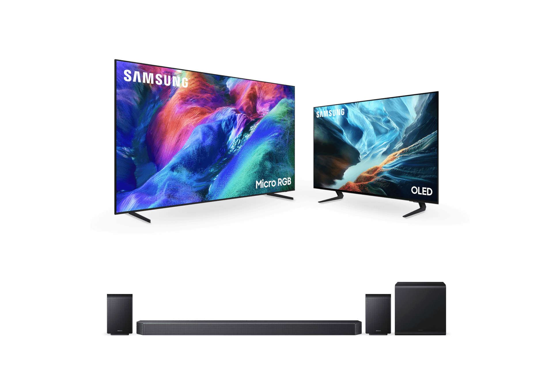 2026 Micro RGB RH85 (252cm)+2026 OLED SH90 (105cm)+9.1.4ch 사운드바 Q930H (KMR100RH85932O)