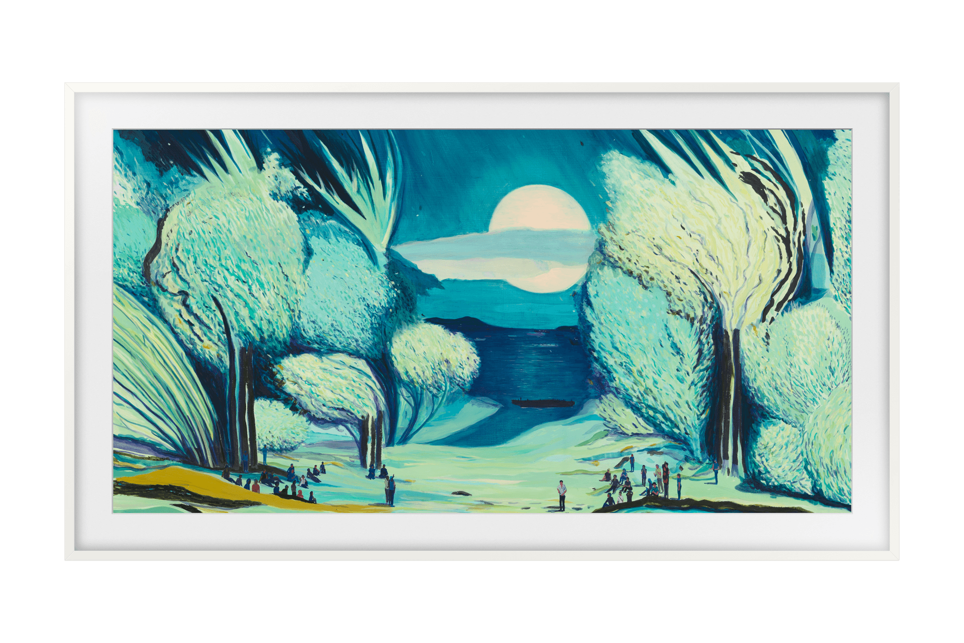 2025 The Frame (125cm) 플랫 화이트 베젤 (KQ50LSF03-WT)