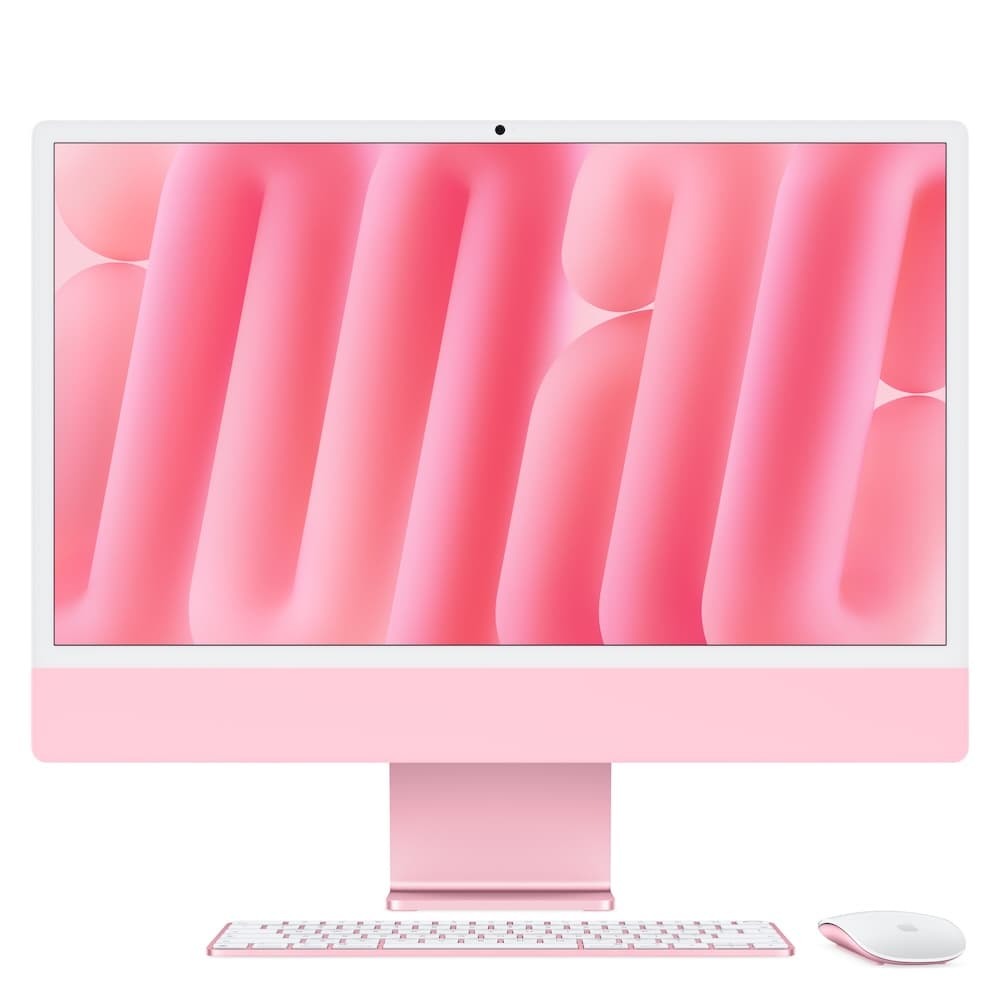 아이맥 24 2026년 M6 12CPU 12GPU 16GB RAM 256GB SSD 핑크 (MH1P4KH/A)