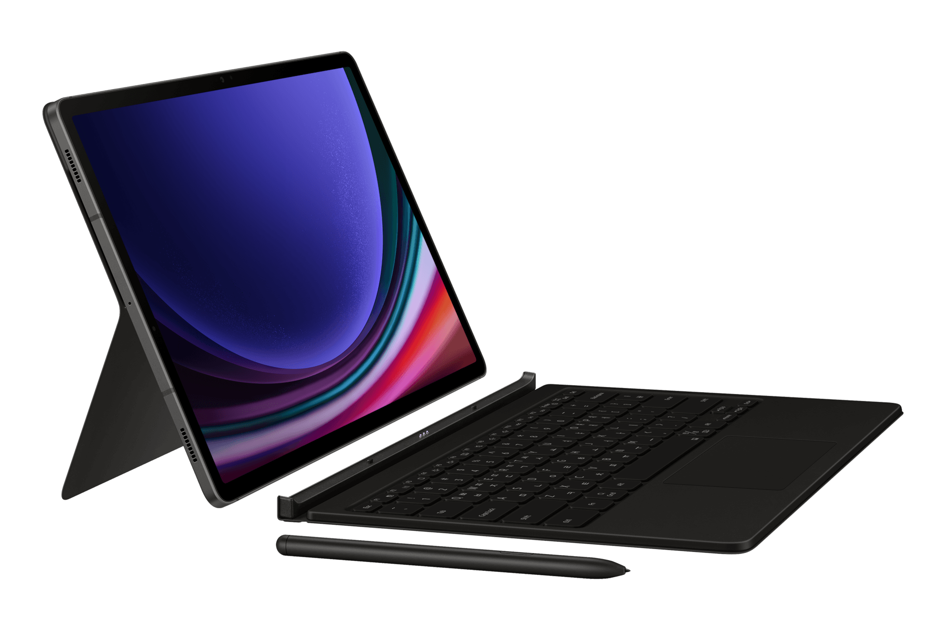 갤럭시 탭 S9+ 키보드 북커버 (탭 S9 FE+ 호환) (EF-DX815UBKGKR)