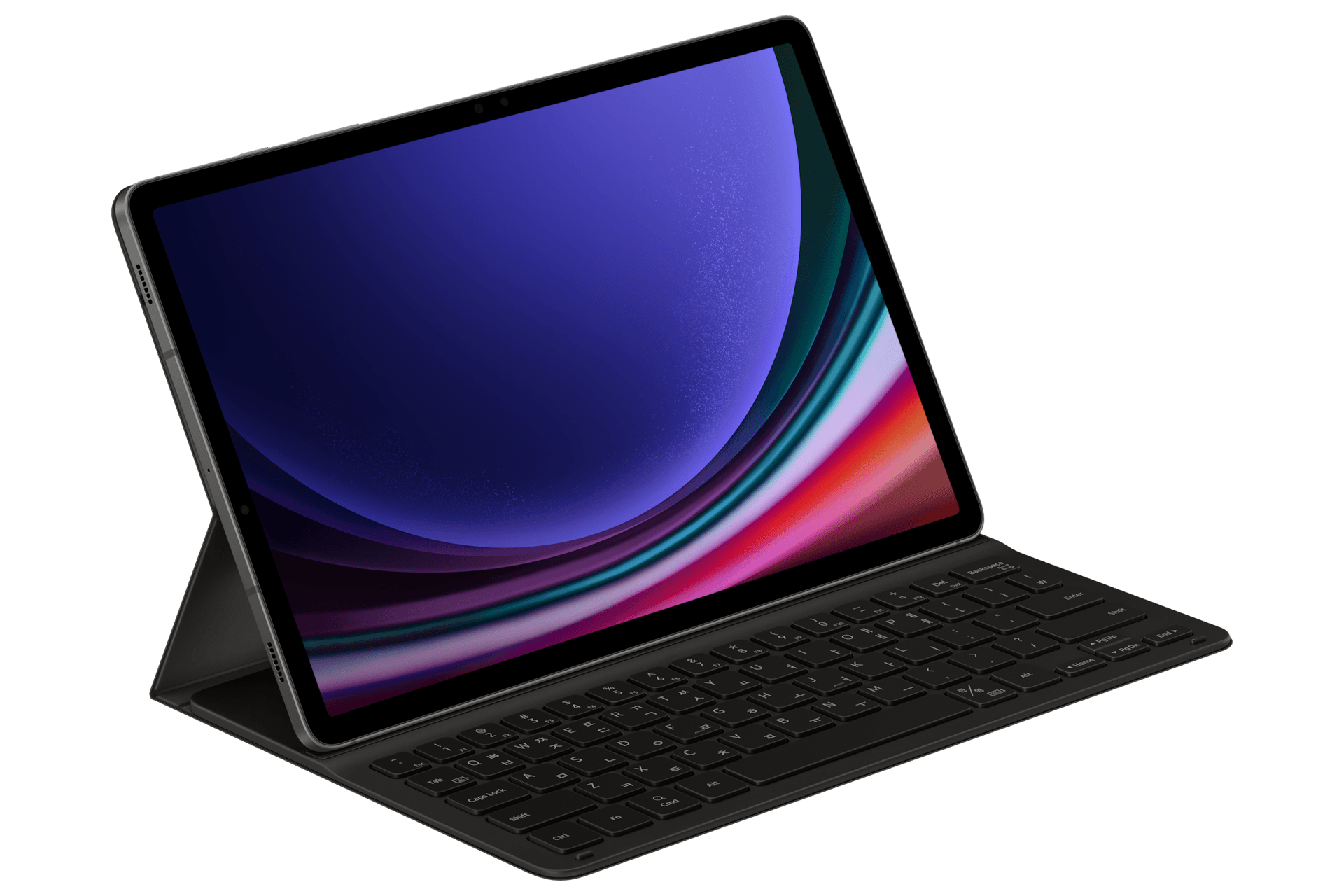 갤럭시 탭 S9 슬림 키보드 북커버 (탭 S9 FE 호환) (EF-DX710UBKGKR)