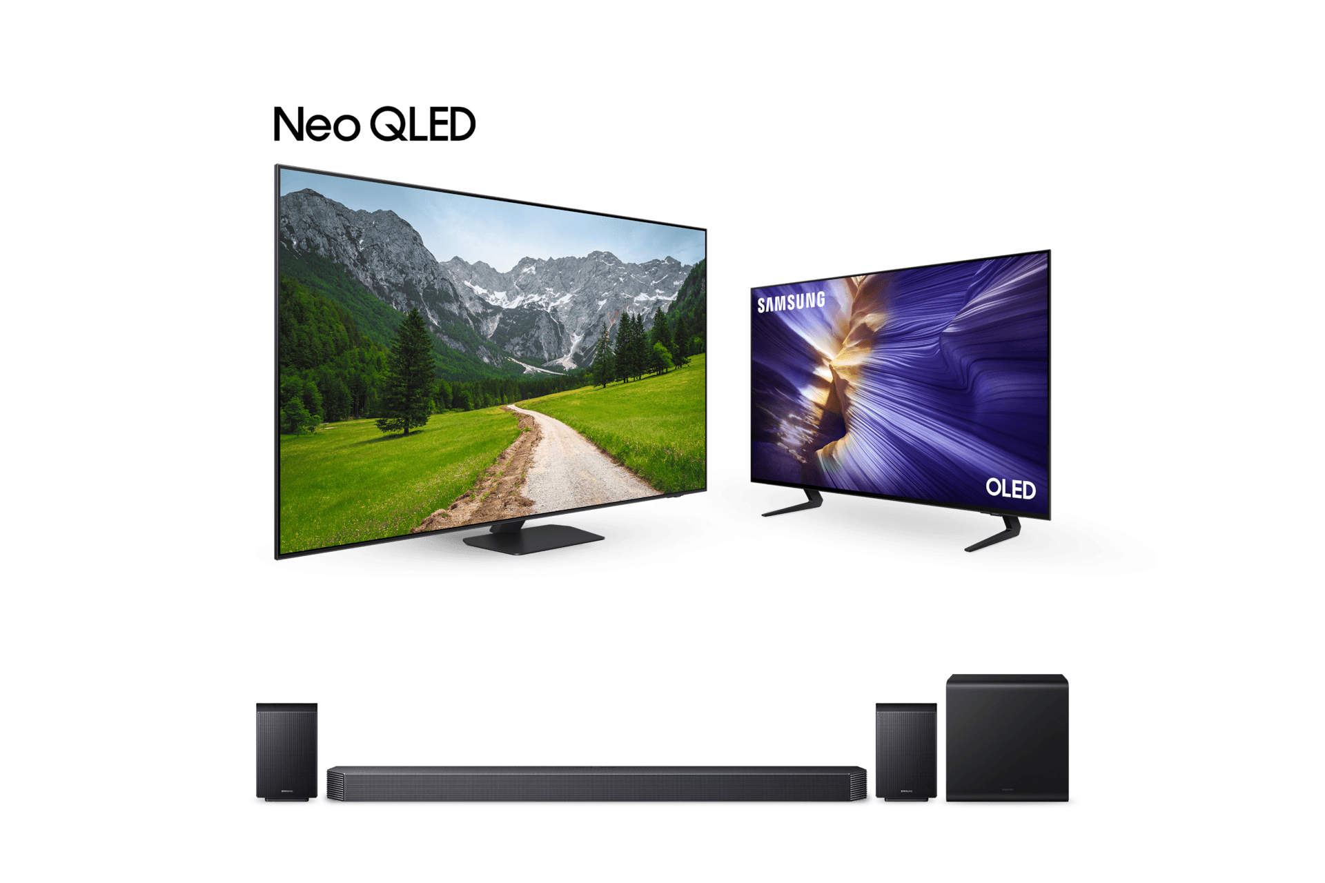 2025 Neo QLED QNF90 (214cm)+2025 OLED SF9E (105cm)+9.1.4ch 사운드바 Q930F (KQ85QNF90B1F2E)