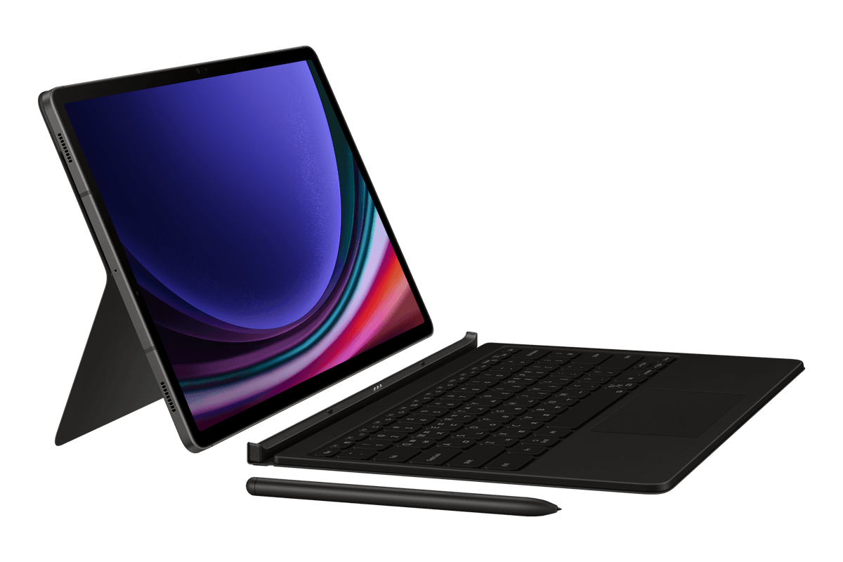 갤럭시 탭 S9+ 키보드 북커버 (탭 S9 FE+ 호환) (EF-DX815UBKGKR)