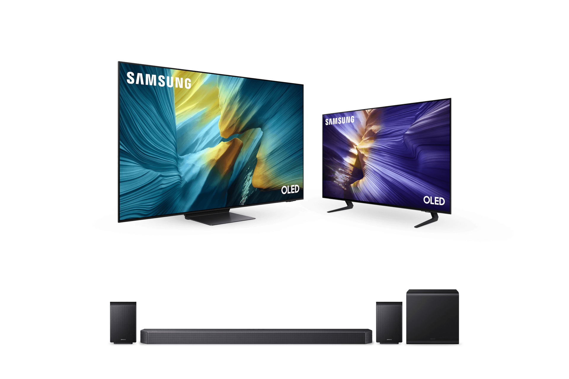 2025 OLED SF95 (195cm)+2025 OLED SF9E (105cm)+9.1.4ch 사운드바 Q930F (KQ77SF951F2E)