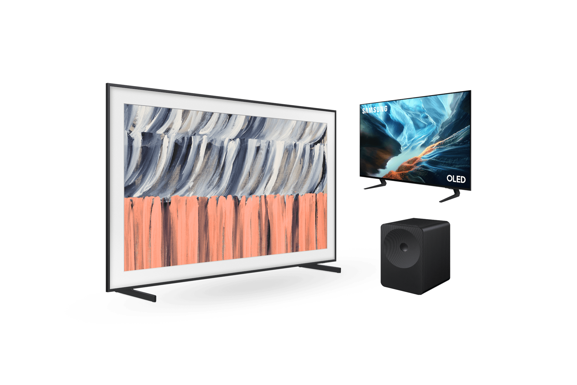 2026 The Frame (247cm)+2026 OLED SH90 (105cm)+뮤직 스튜디오 7 LS70H (KQ98LSH03E702O)