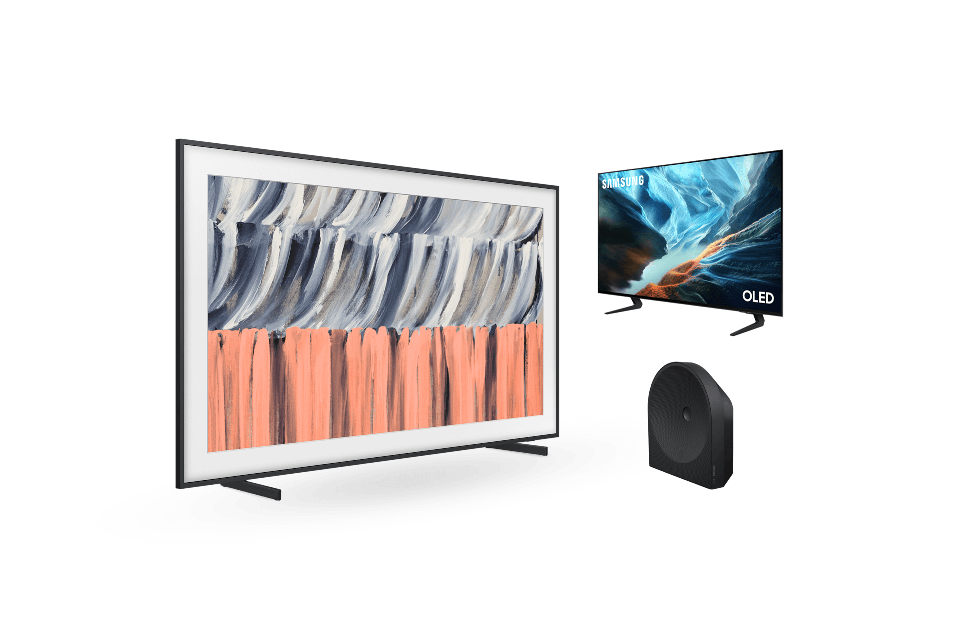 2026 The Frame (214cm)+2026 OLED SH90 (105cm)+뮤직 스튜디오 5 LS50H (KQ85LSH03E502O)