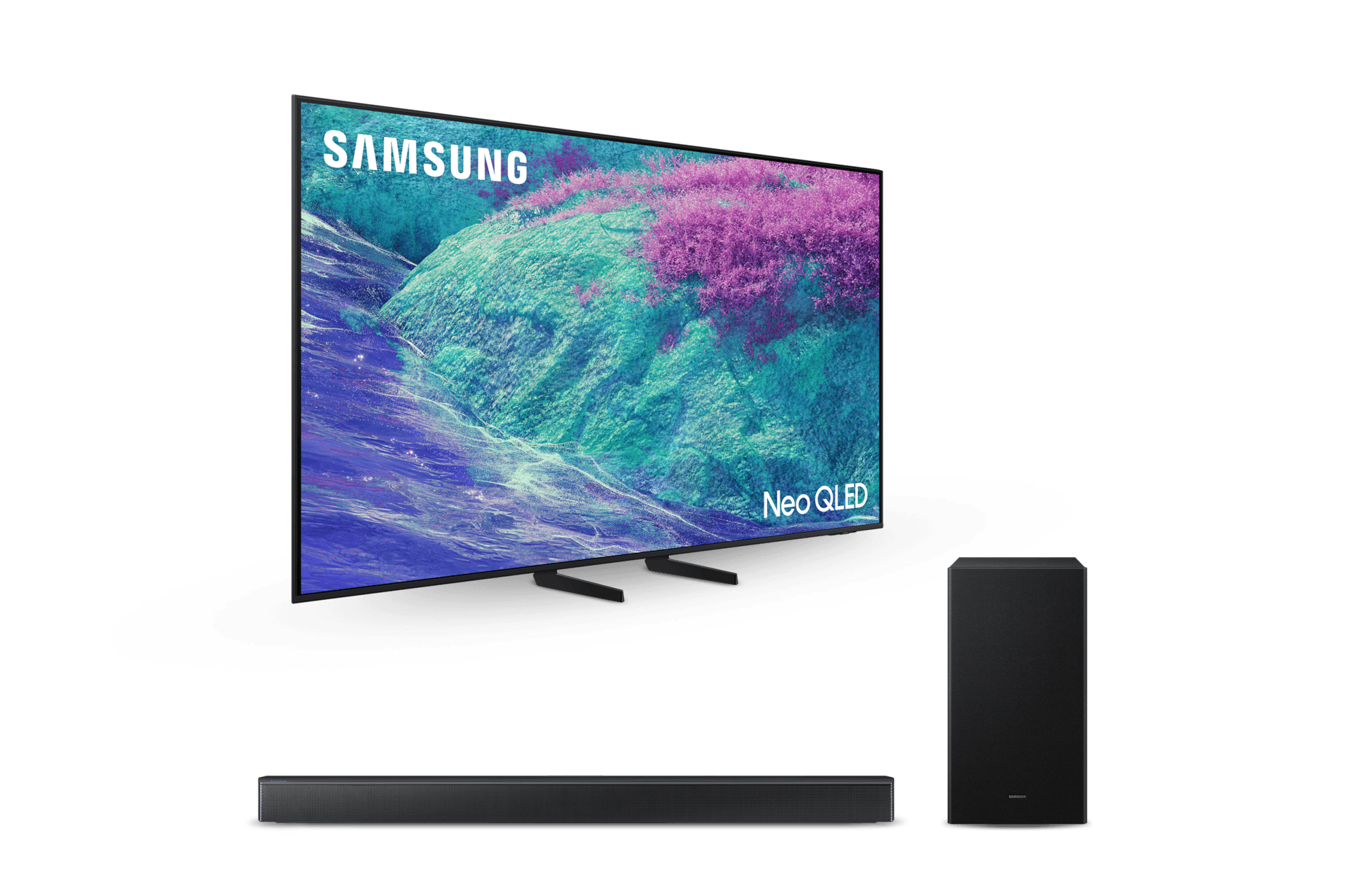 2025 Neo QLED QNFE1 (214cm)+3.1ch 사운드바 B650F (KQ85QNFE1-B6)