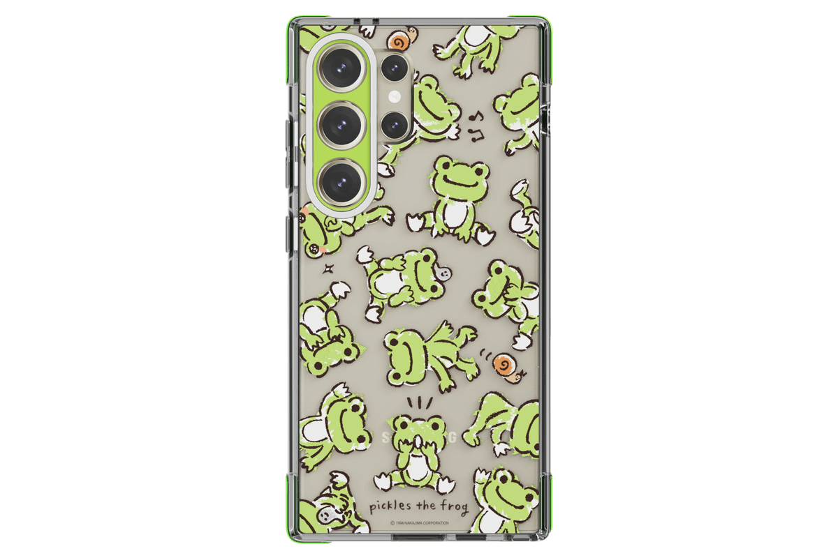 갤럭시 S24 울트라 pickles the frog 버라이어티 케이스 (GP-FPS928HIOLK)