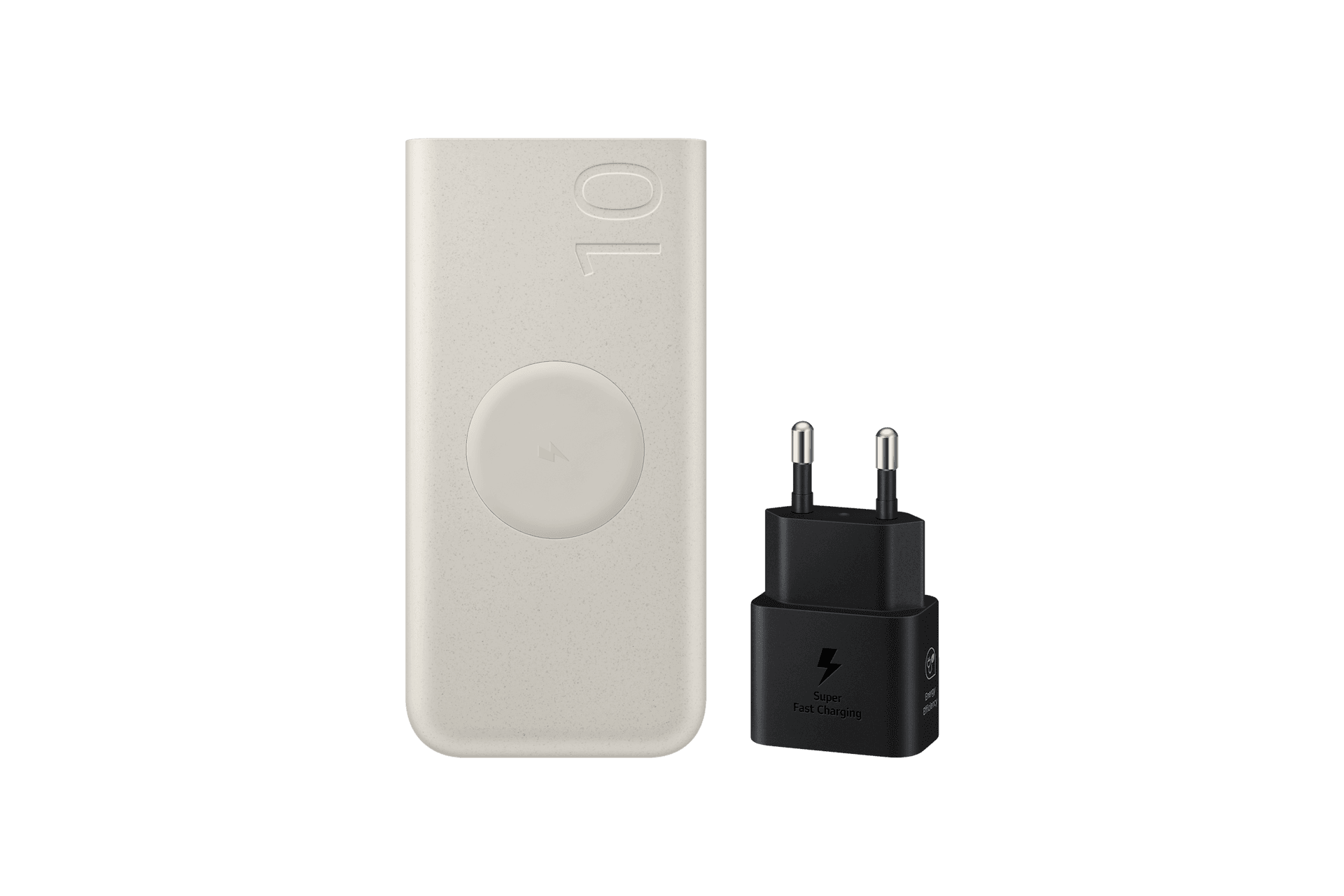 PD 무선충전 배터리팩 10,000mAh (25W) + 25W PD 충전기 (케이블 미포함) (EB-U2510XUCGKR)