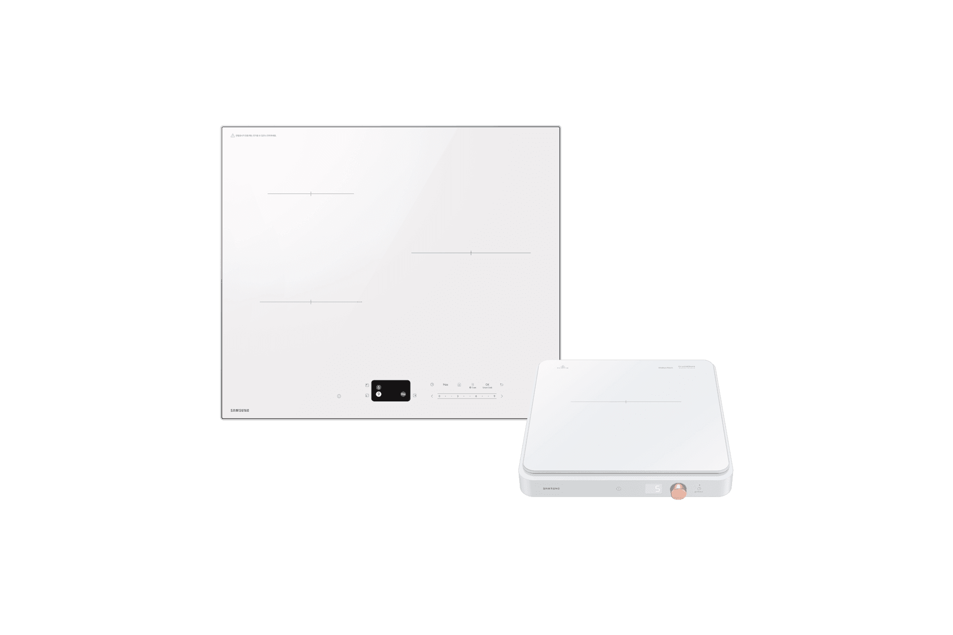 Bespoke AI 인덕션+더 플레이트 인덕션 1구 (CC80H63S1HSFH)