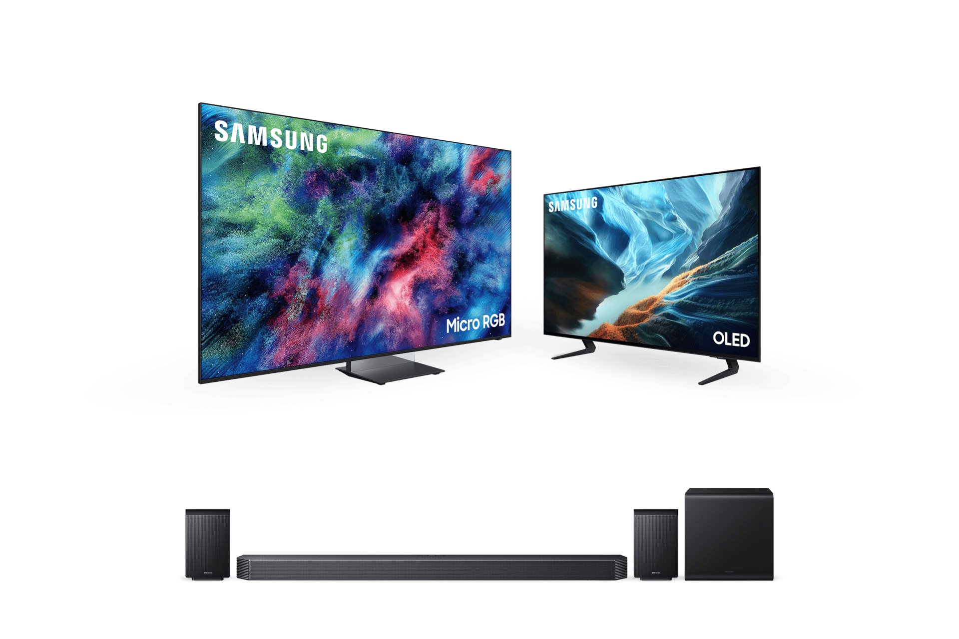 2026 Micro RGB RH95 (214cm)+2026 OLED SH90 (105cm)+9.1.4ch 사운드바 Q930H (KMR85RH95-932O)