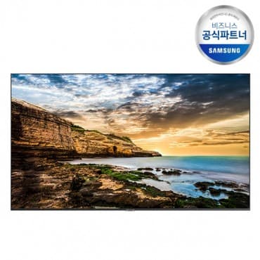4K UHD 75인치 사이니지 TV 모니터 LH75QETEPGCXKR 본체