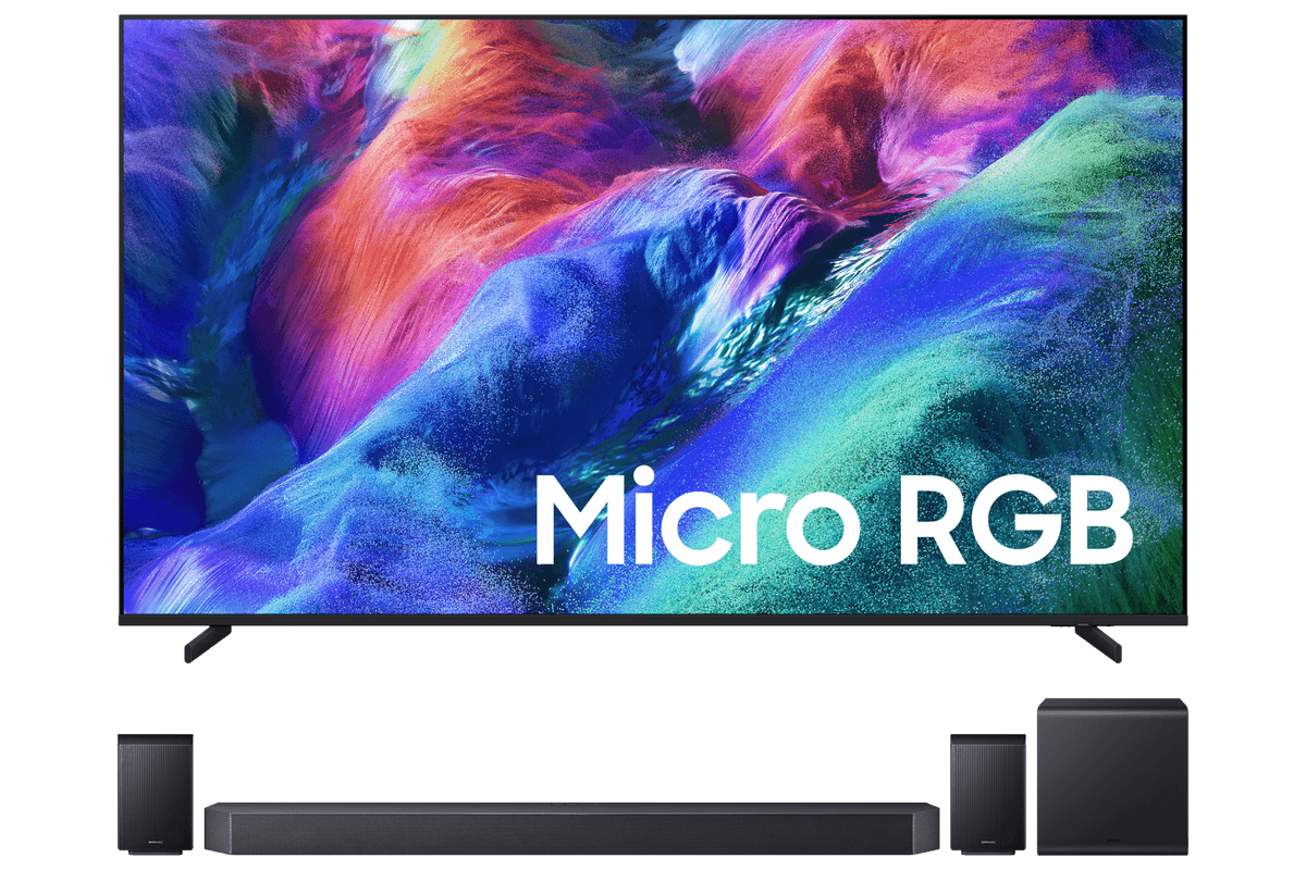 2026 Micro RGB RH9G (189cm)+11.1.4ch 사운드바 Q990F (KMR75RH9G-9)