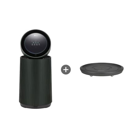 LG 퓨리케어 AI 오브제컬렉션 360˚ 공기청정기 M5 + 무빙휠 세트 (AS206NGHAM)