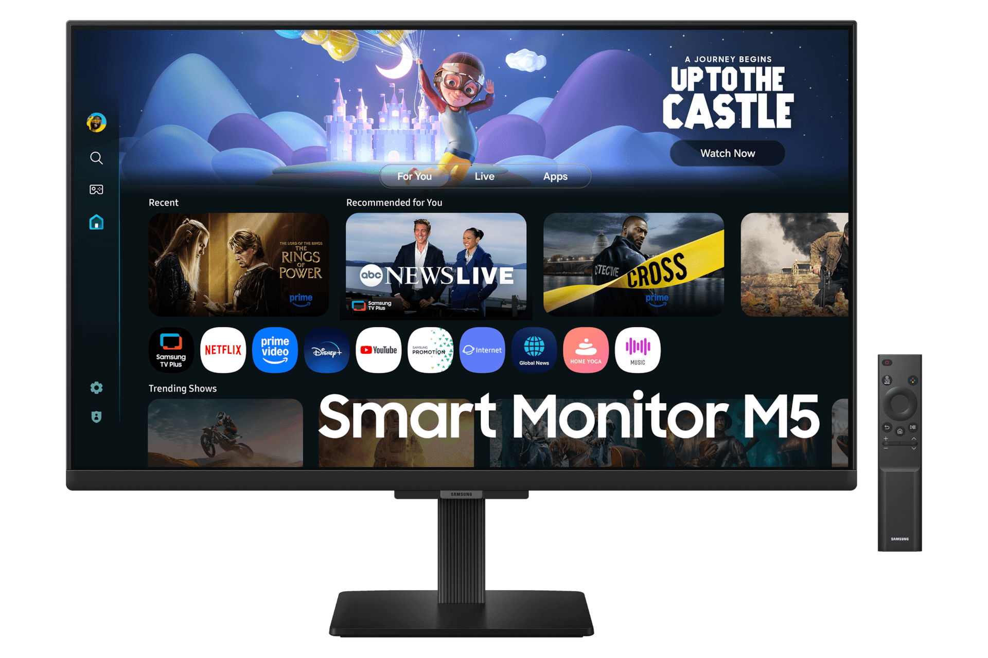 2025 스마트모니터 M5 M50F FHD 블랙 (LS27FM502) (LS27FM502EKXKR)