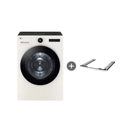 LG 트롬 오브제컬렉션 건조기+스태킹키트 21kg 네이처 베이지 (RD21ESE-KE)