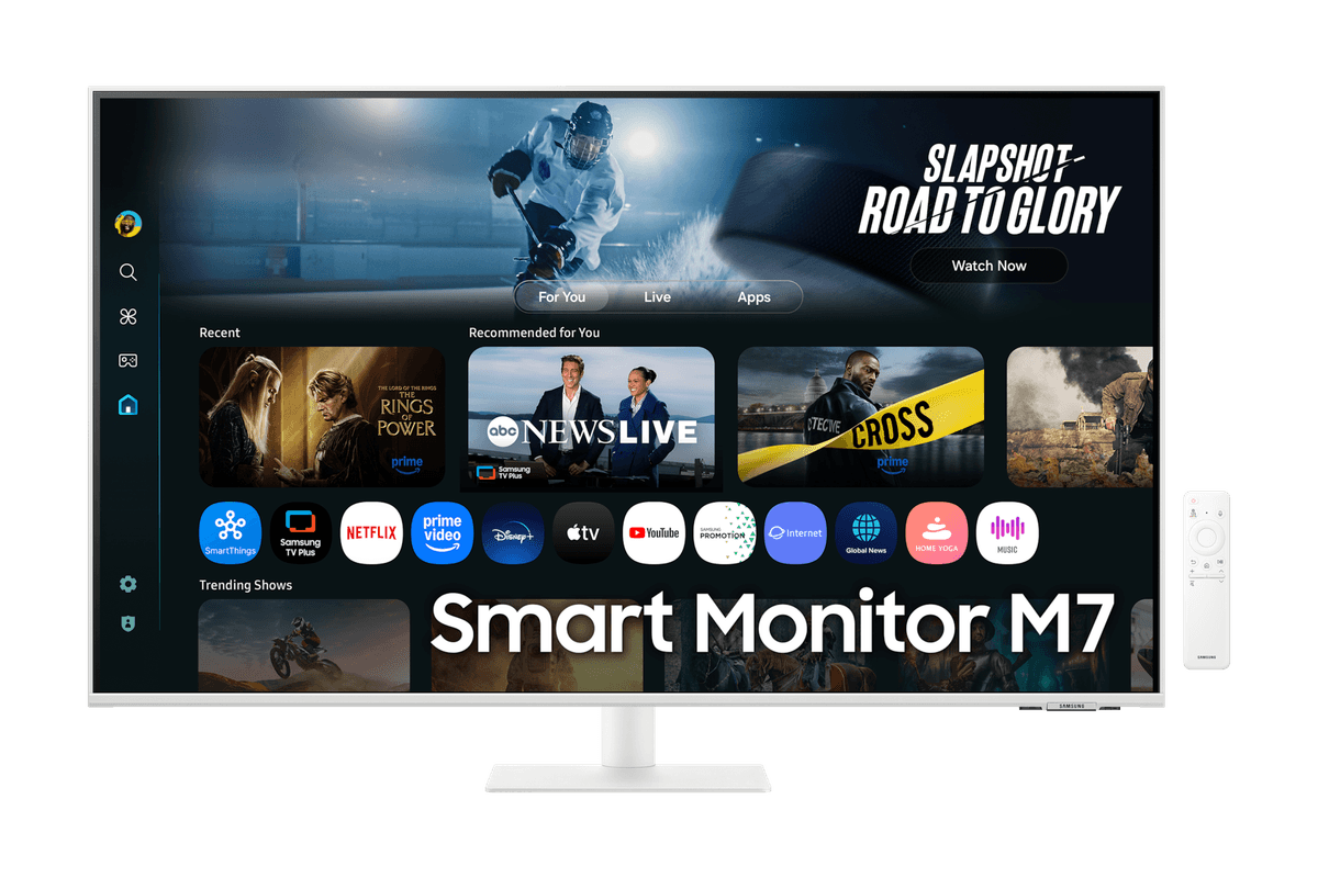 2025 스마트모니터 M7 M70F 4K 화이트 (LS43FM703) (LS43FM703UKXKR)
