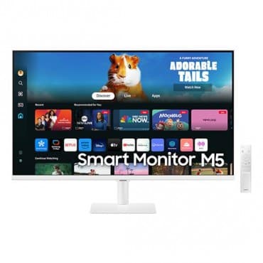 S32DM503 스마트모니터 M5 화이트 32인치 스마트TV
