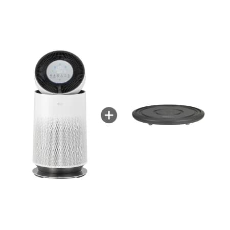 LG 퓨리케어 AI 360˚ 공기청정기 플러스 + 무빙휠 세트 (AS195DWWAM)