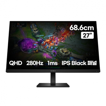 OMEN 27QS G2 QHD IPS 280Hz 게이밍 모니터 (AW3V1AA)
