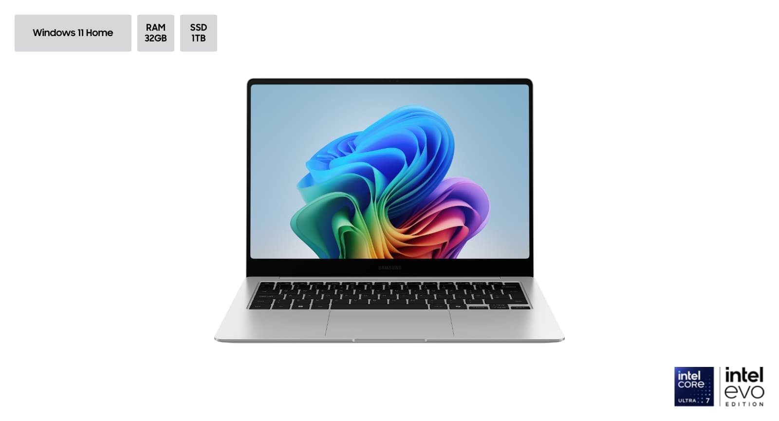 갤럭시 북5 Pro 35.6 cm Ultra 7 32GB 1TB 실버 (NT940XHA-KD72S)
