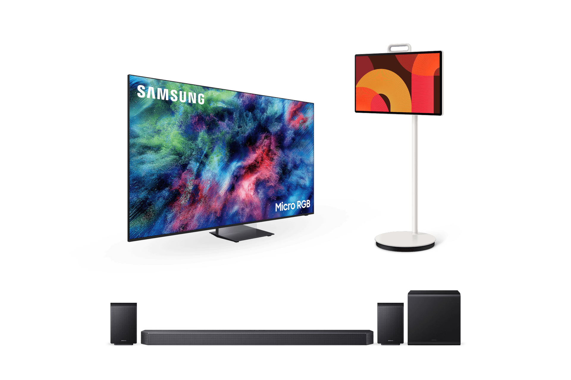 2026 Micro RGB RH95 (214cm)+2025 The Movingstyle+9.1.4ch 사운드바 Q930H (KMR85RH95-93F7)