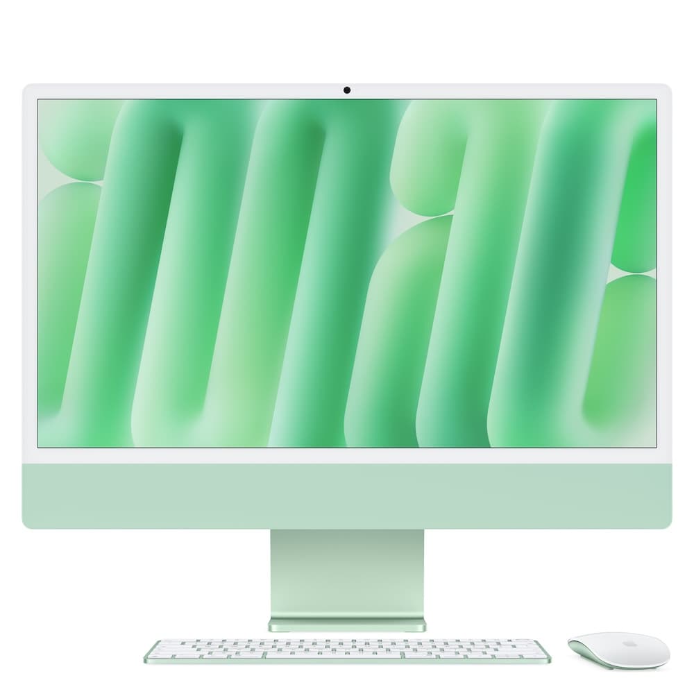아이맥 24 2026년 M6 12CPU 12GPU 16GB RAM 256GB SSD 그린 (MH1D4KH/A)