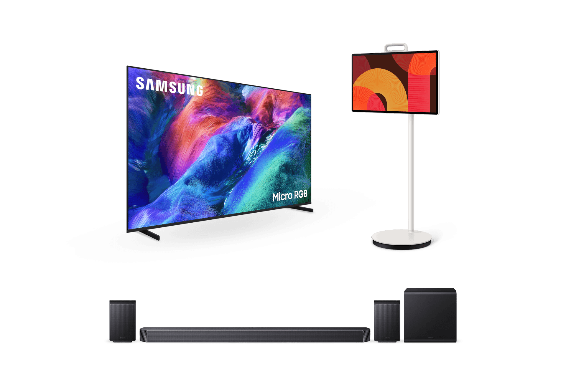 2026 Micro RGB RH85 (214cm)+2025 The Movingstyle+9.1.4ch 사운드바 Q930H (KMR85RH85-93L7)